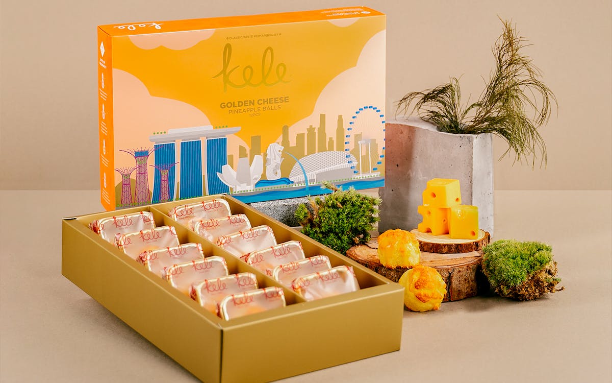kele singapore pineapple tarts or balls souvenir box (chinatown or vivocity pick up) - optional flavour available-7 kele singapore pineapple tarts or balls souvenir box (chinatown or vivocity pick up) - optional flavour available-7
