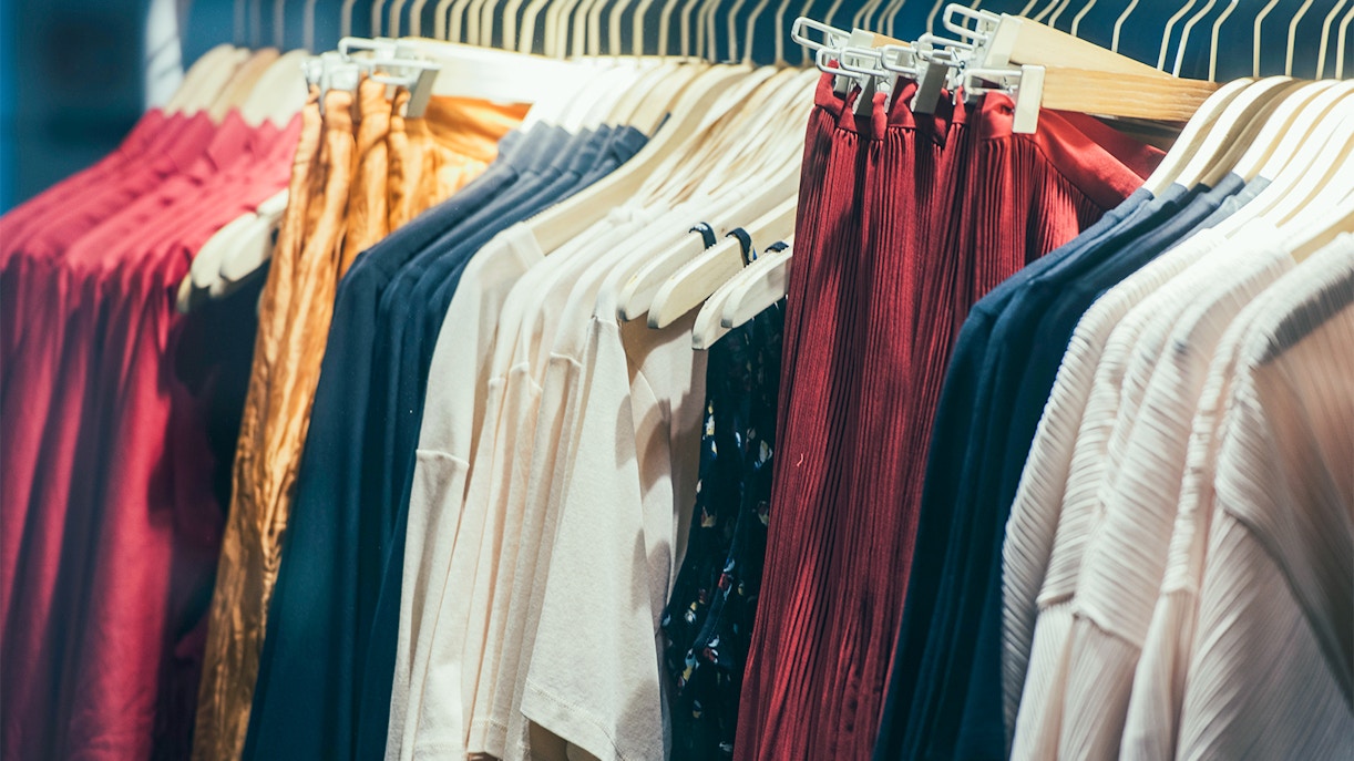 People shopping at a bustling market in Madrid, Spain.