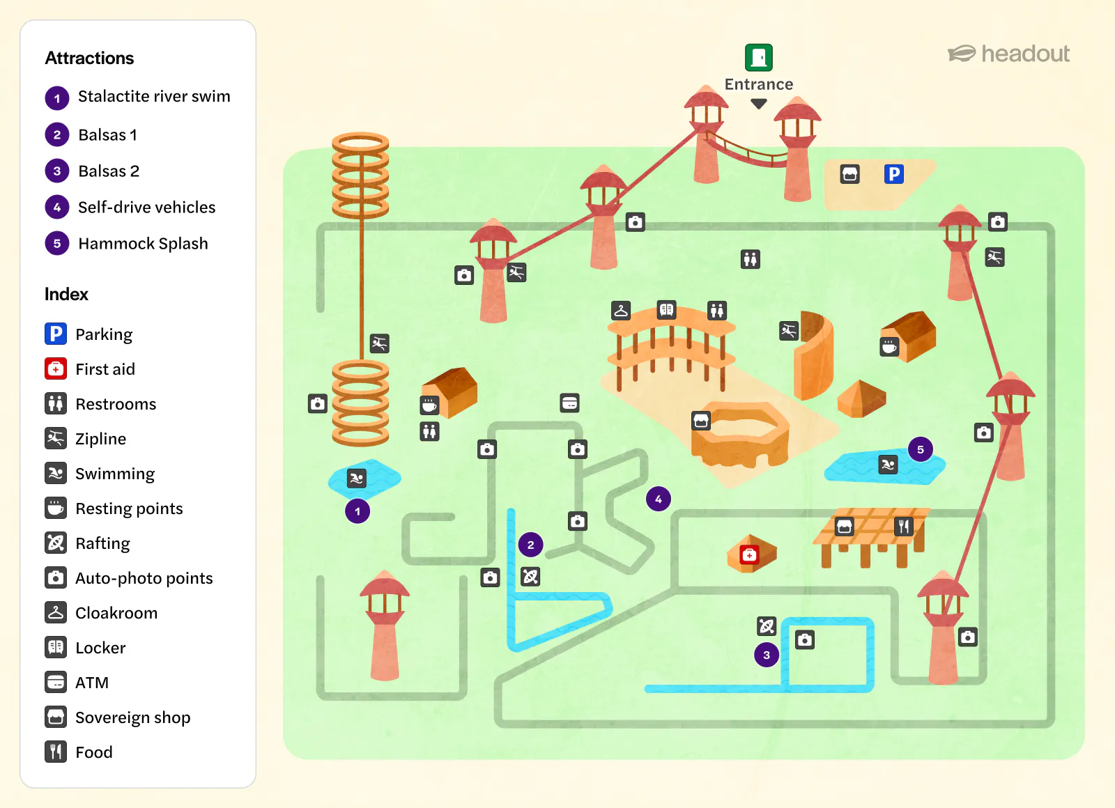 Xplor park map