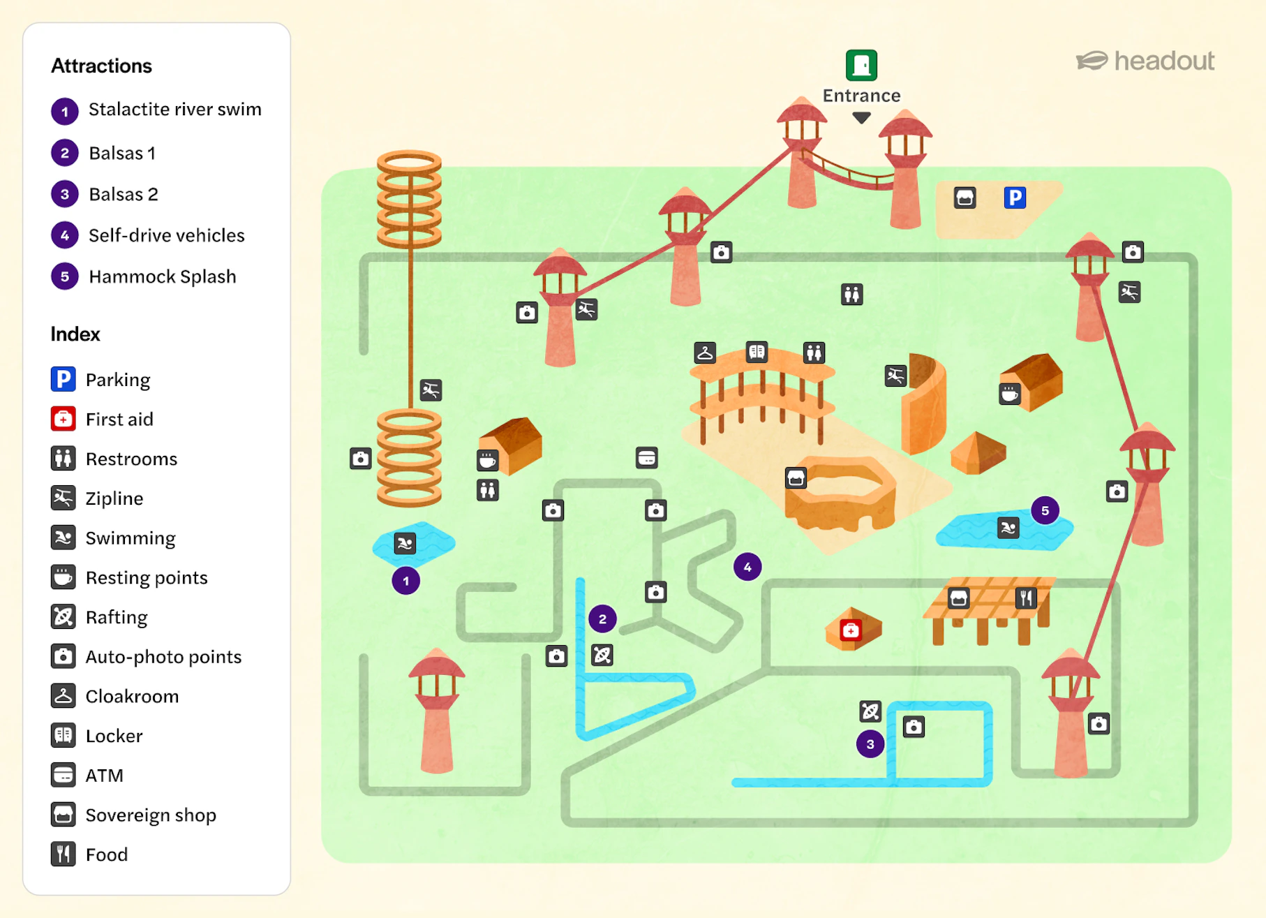 Xplor park map