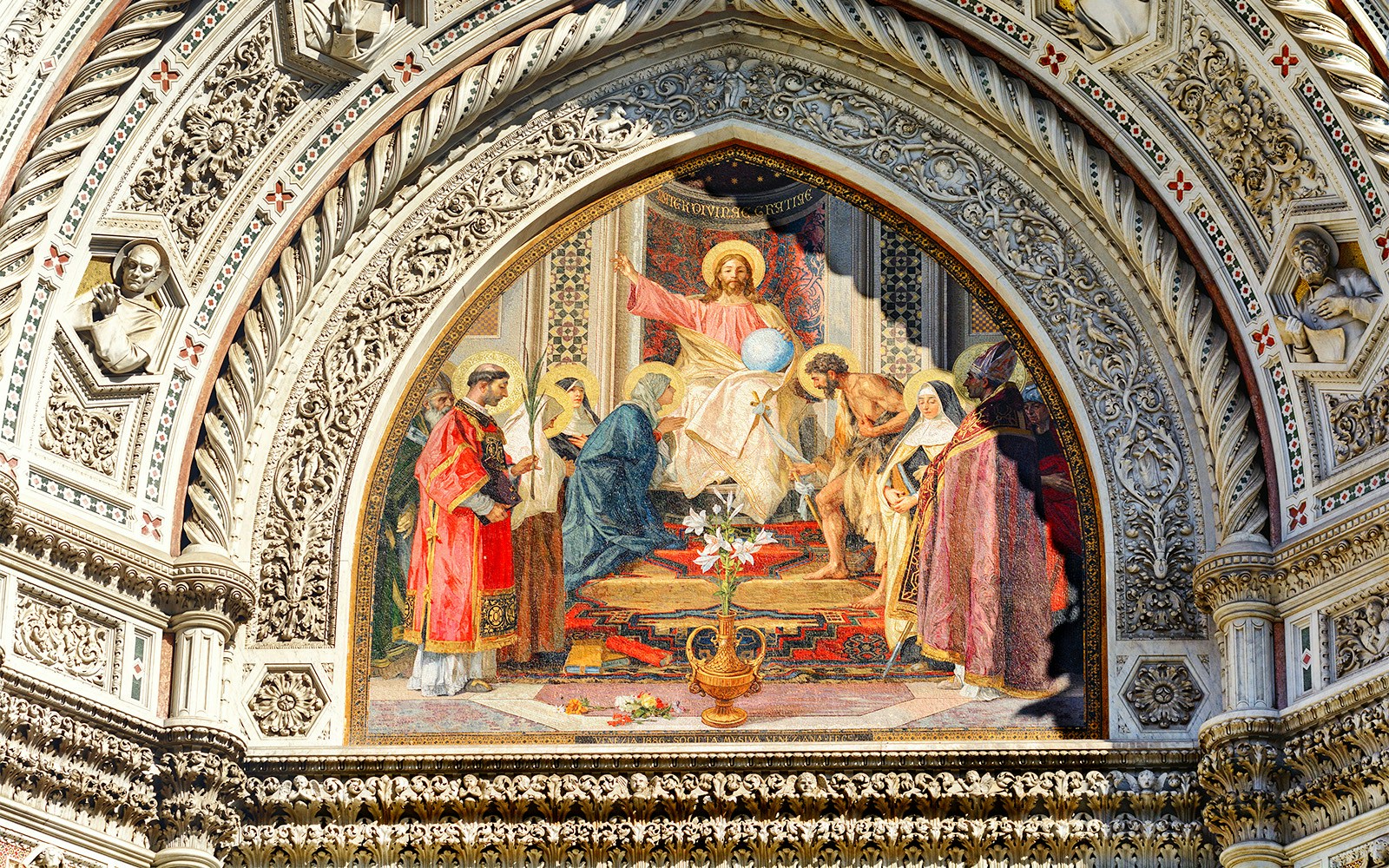 Frescoes by Santi di Tito