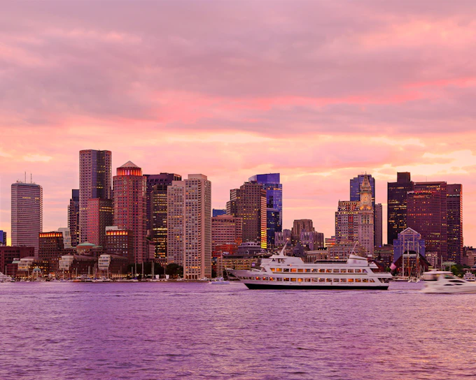 Boston Harbor Sunset Cruise