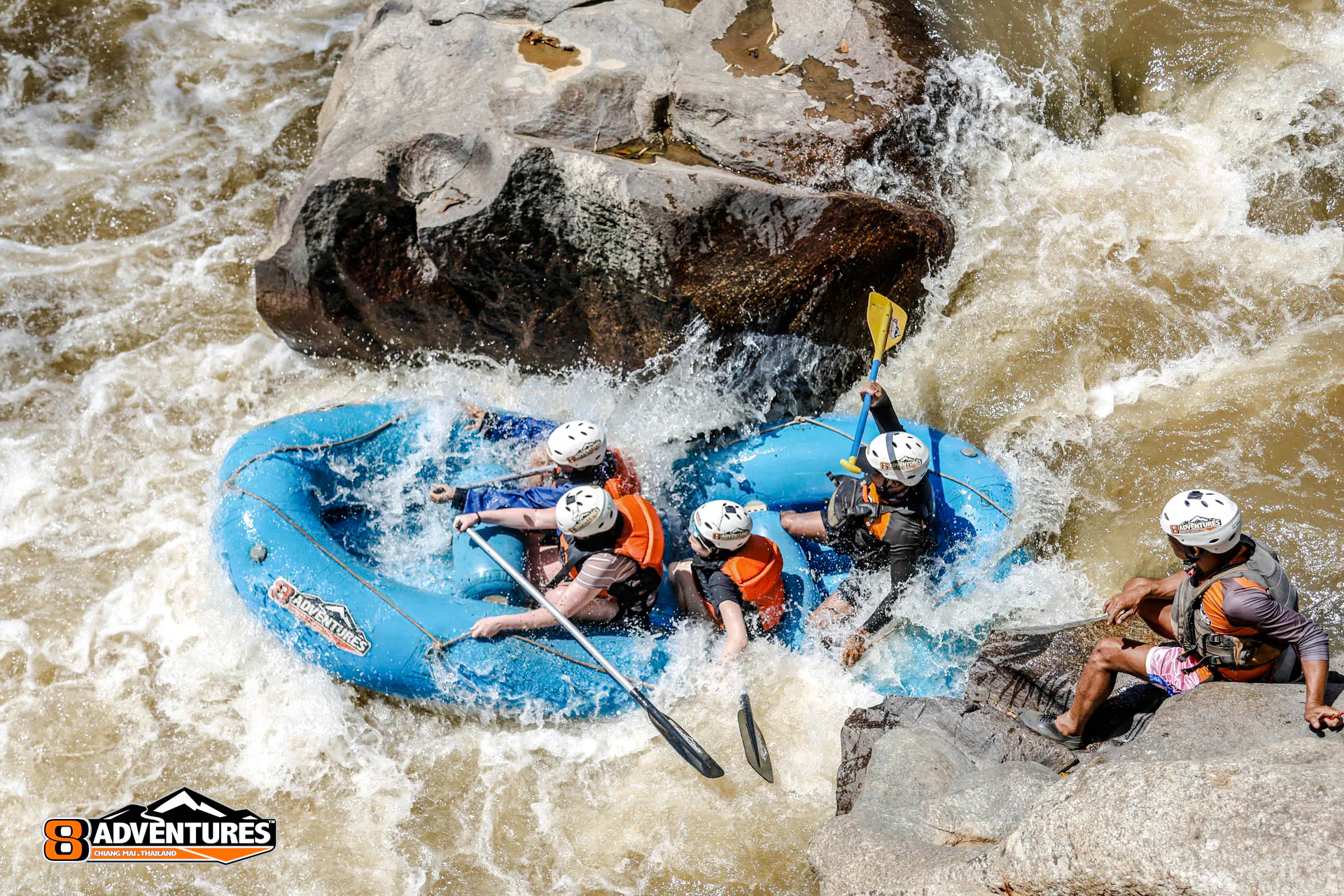 Chiang Mai Outdoor Adventure by 8Adventures: ATV, Whitewater Rafting or Waterfall Trek