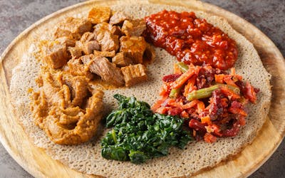 Ethiopian dish Injera