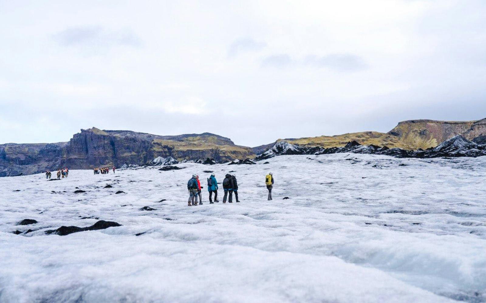 Le glacier Solheimajökull