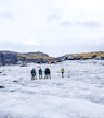 Le glacier Solheimajökull