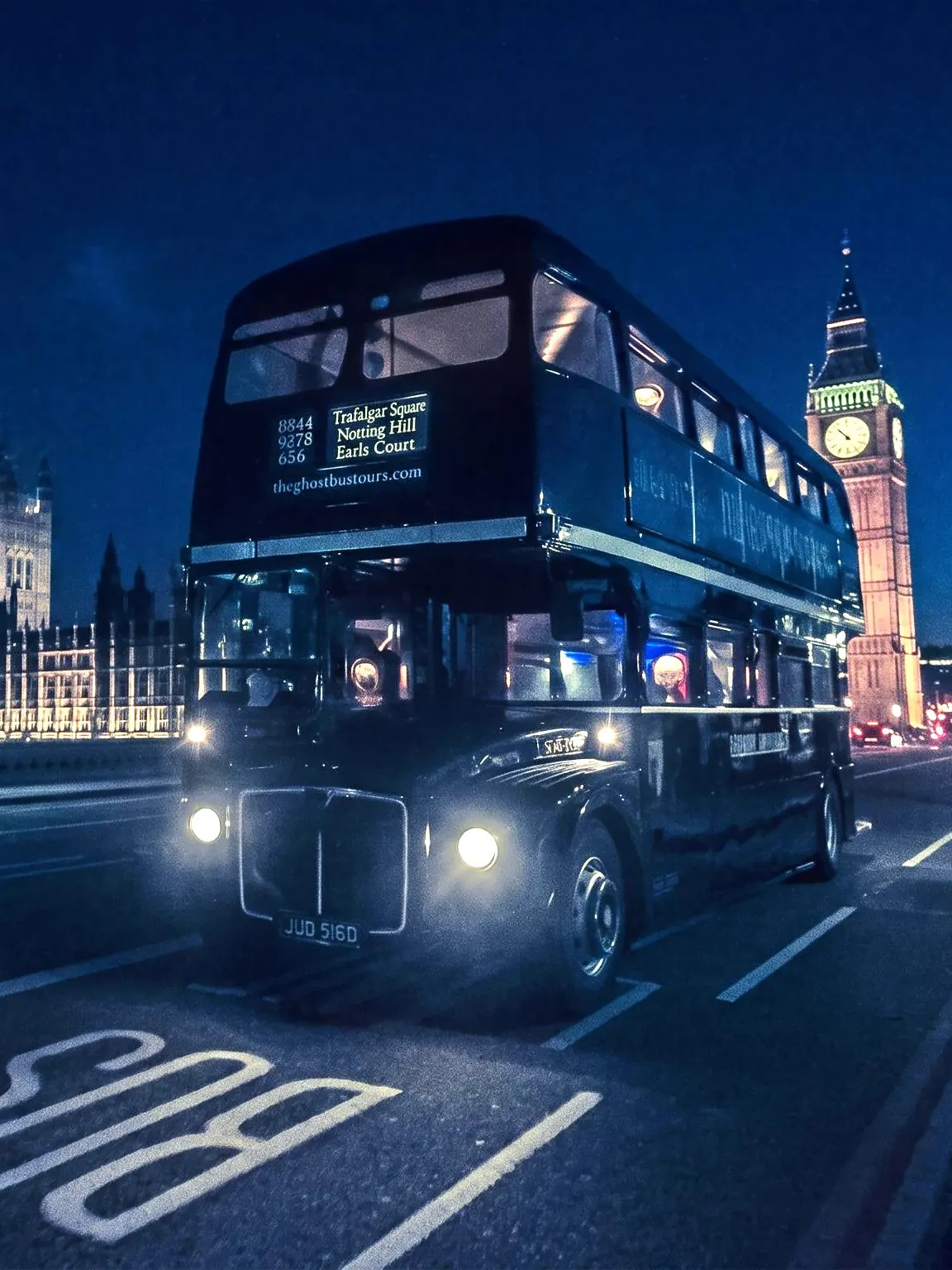 Experience the best Ghost Bus Tours in London