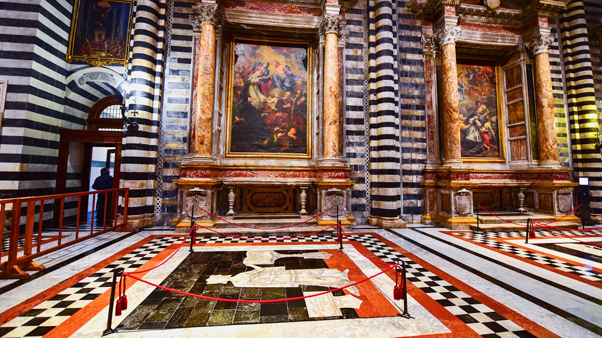 Siena Cathedral floor watch