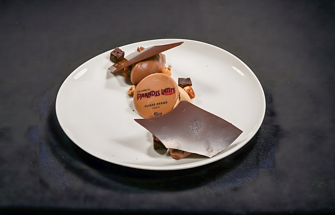 dessert included in 3-course meal in paradis latin