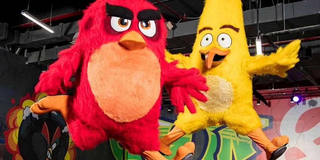 Parque temático Angry Birds World en la Ciudad de los Festivales de Doha