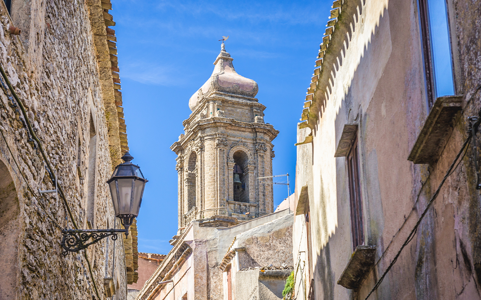 Tower of Saint Julian Church in Erice