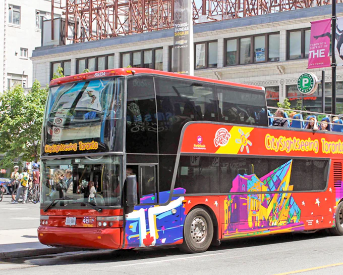 City Sightseeing: Toronto Hop-on Hop-off Bus Tour