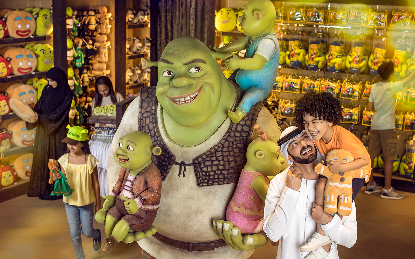 Shrek retail at motiongate