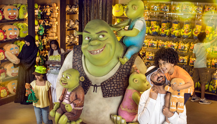 Shrek retail at motiongate