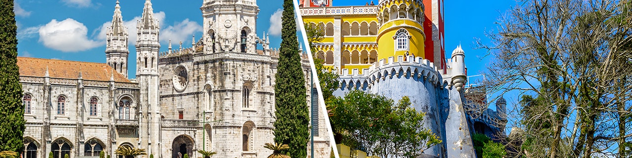 Combo: biglietti per il Monastero dos Jerónimos + Palácio Nacional da Pena e Parque da Pena