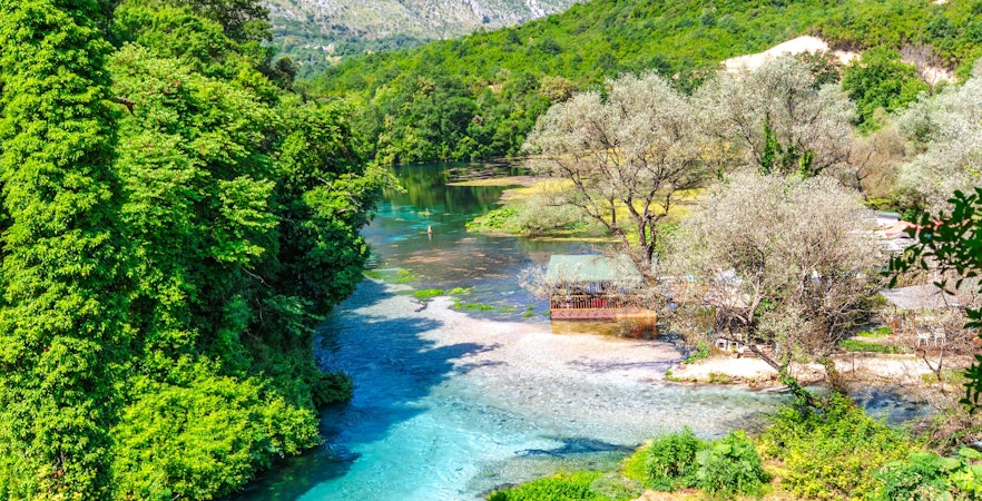 Blauwe Oog in Albanië