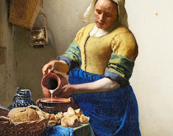 The Milkmaid in the Rijksmuseum