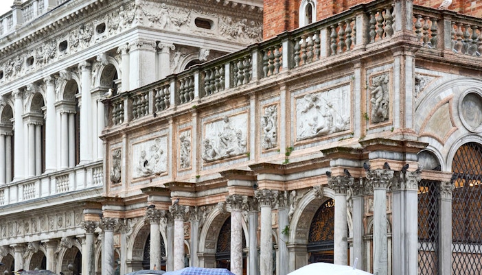 entrance of Campanile di San Marco