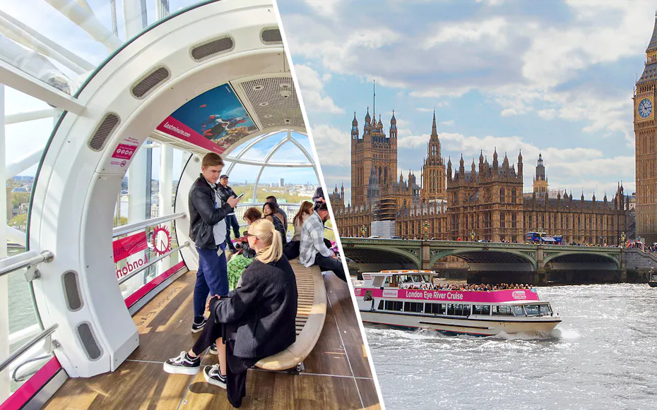 Thames Ridelondon Thames River Cruise & London Eye Tickets | Saver Combo
