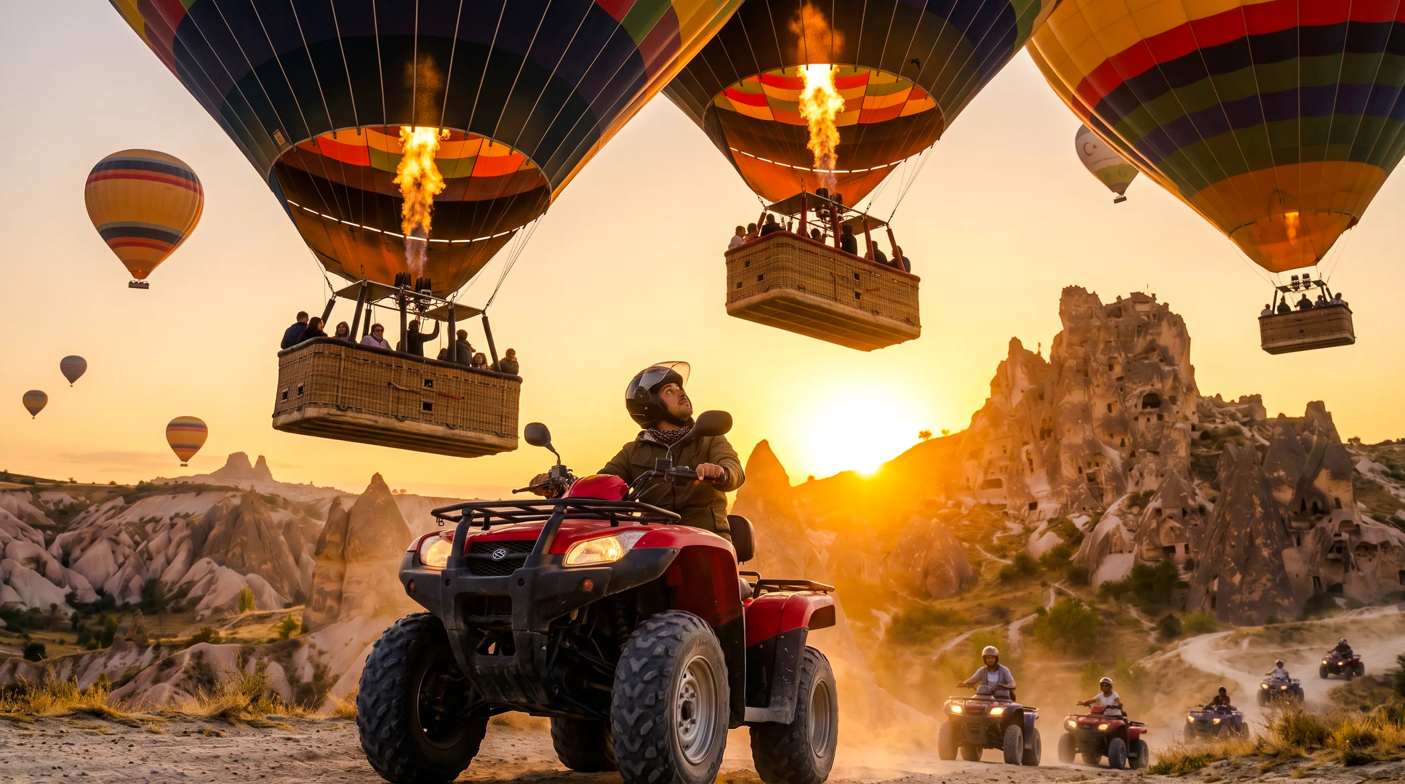 Cappadocia: Sunrise ATV Quad Bike Tour through the Valleys