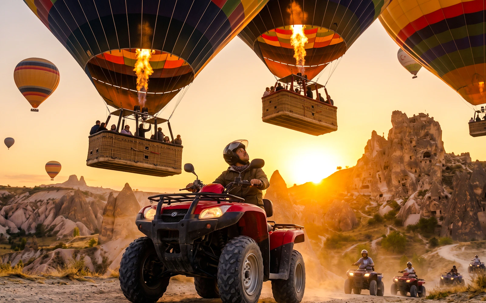Cappadocia: Sunrise ATV Quad Bike Tour through the Valleys