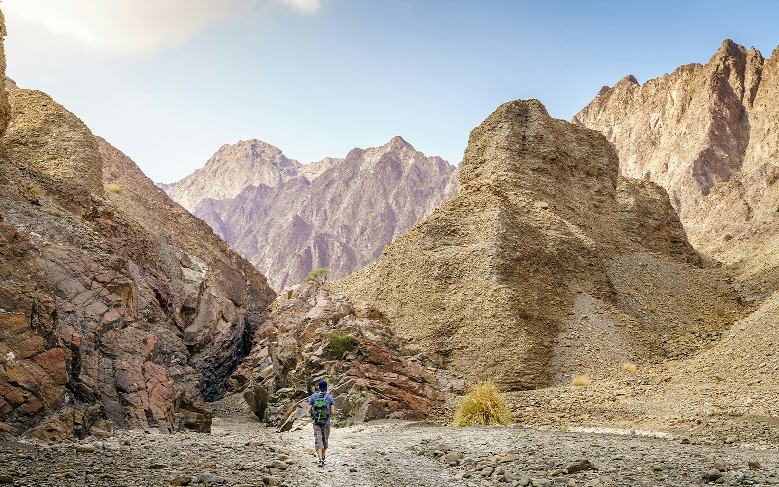 Hiking at Hatta Wadi