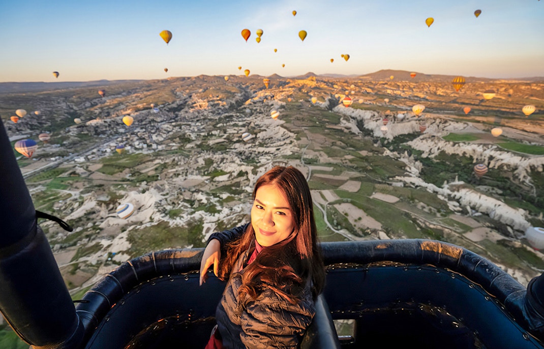 Goreme Valley hot air balloon tours