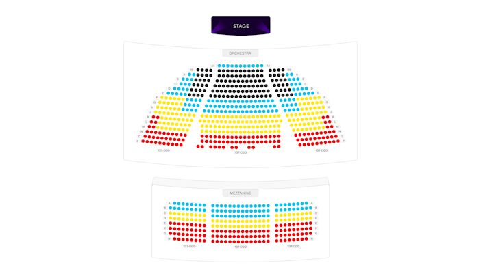 Booth Theatre Seating Chart