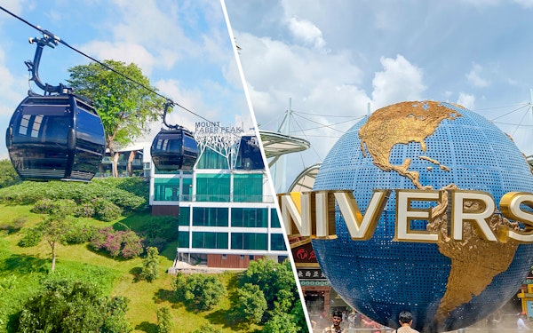 Combo: Singapore Cable Car SkyPass + Universal Studios Tickets