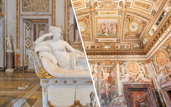 Combo: Borghese Gallery + Castel St Angelo Tickets