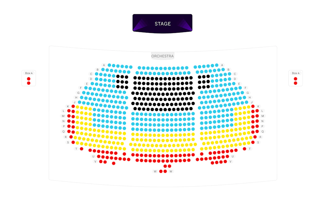New Amsterdam Theatre Seating Chart New York
