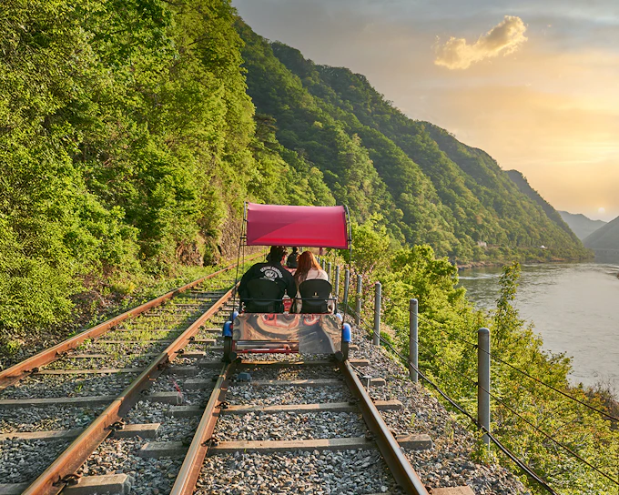 Nami Island Day Tour with Gangchon Rail Bike