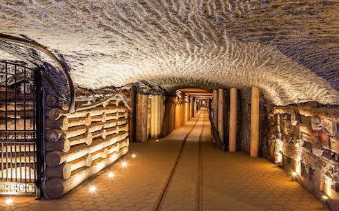 tour guidato della miniera di sale di wieliczka con prelievo dal punto d'incontro di cracovia -1