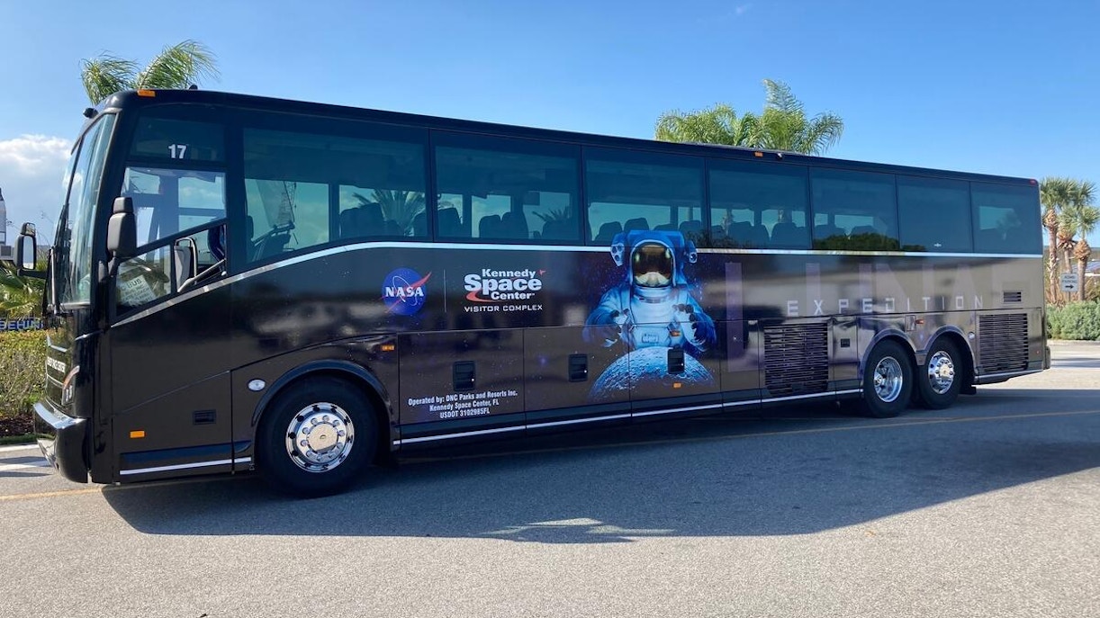 Kennedy Space Center bus tours