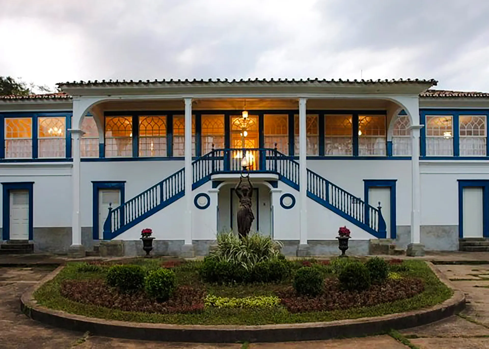 Historic plantation house on the Coffee Valley tour, Rio de Janeiro.