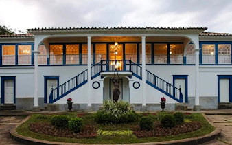Historic plantation house on the Coffee Valley tour, Rio de Janeiro.