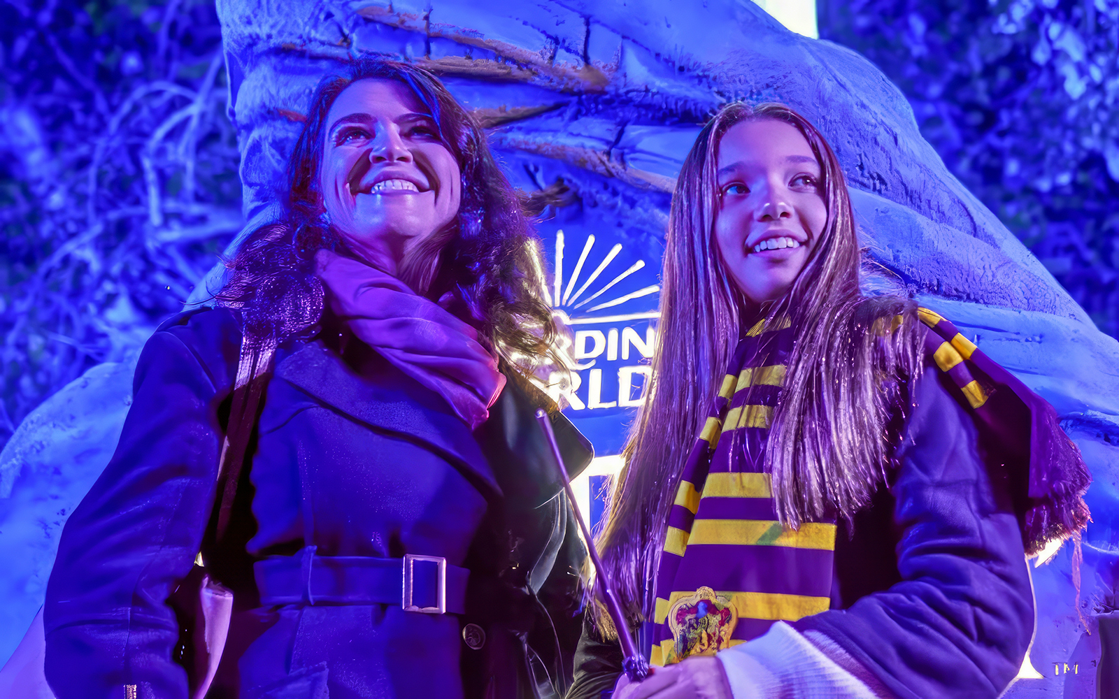 Tourist enjoying Harry Potter, A Forbidden Forest Experience in Singapore