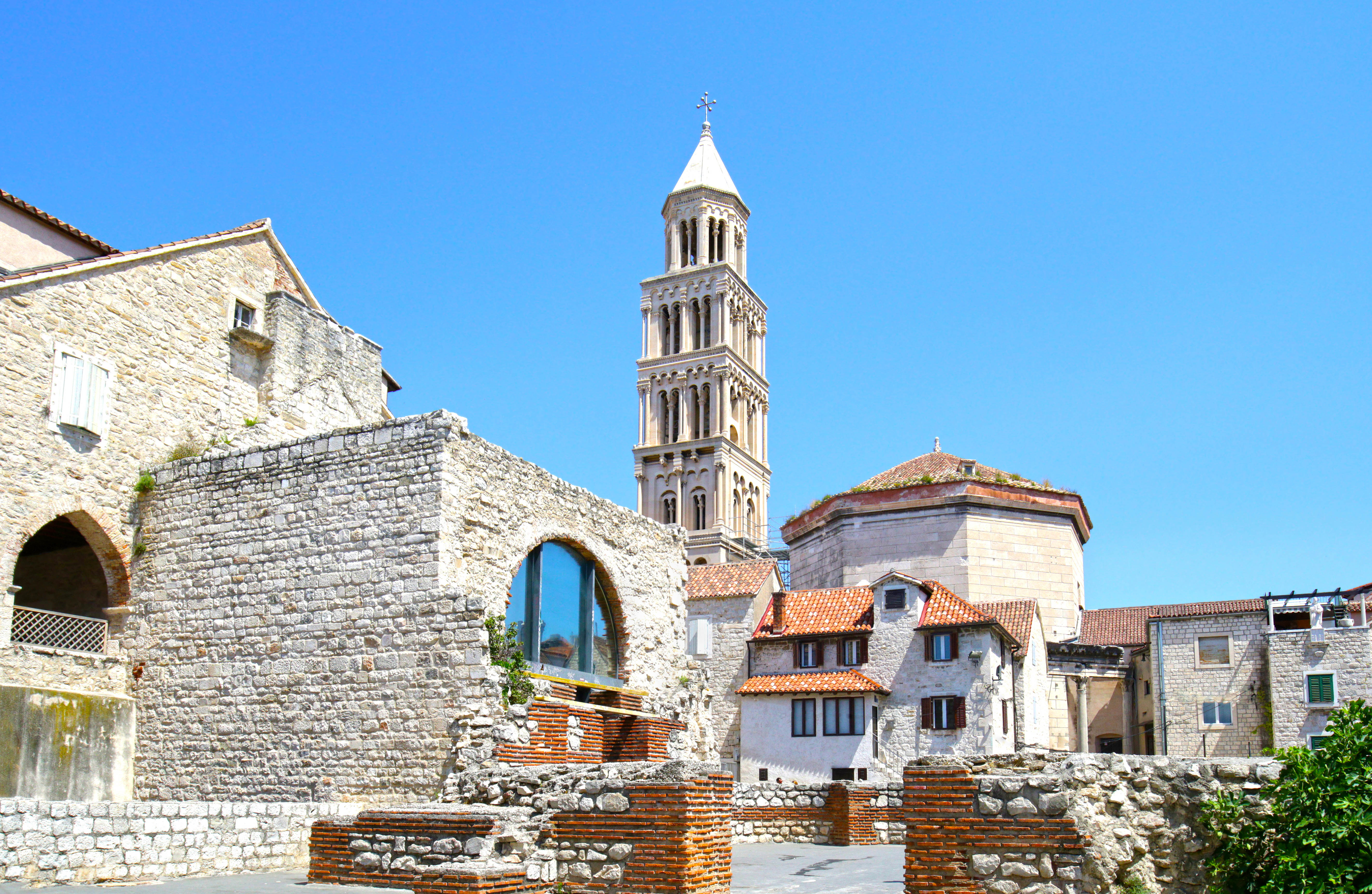 Exterior view of the Diocletian’s Palace