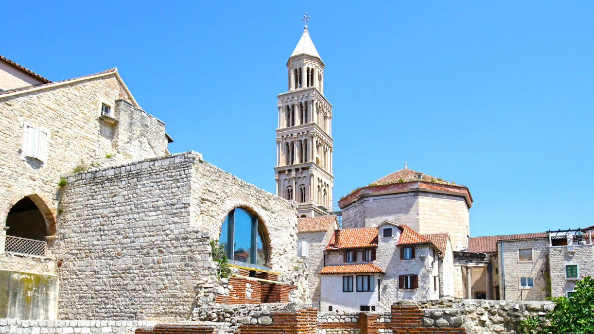 Exterior view of the Diocletian’s Palace