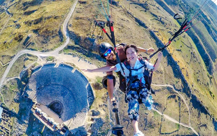 Pamukkale Paragliding with Hotel Transfers