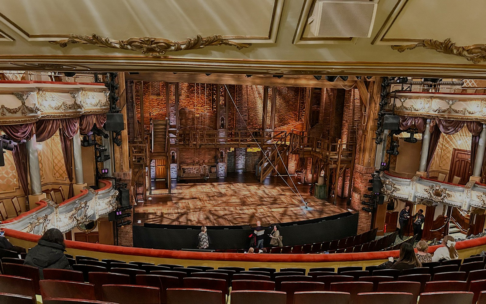 "Section: Royal Circle
Seat: J 31
Date: Dec 12, 2024
Show: Hamilton"