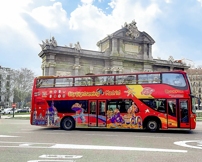 City Sightseeing: Madrid Hop-on Hop-off Bus Tour with Optional Skip-the-Line Prado Gallery Tickets