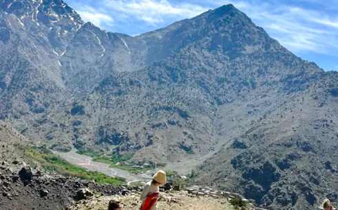 Nature walk in Asni, Ouirgane, and Kik Plateau with mountain views, Marrakesh.