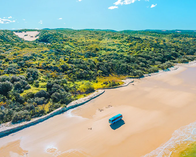 From Rainbow Beach: K'gari (Fraser Island) 1-Day Classic Tour