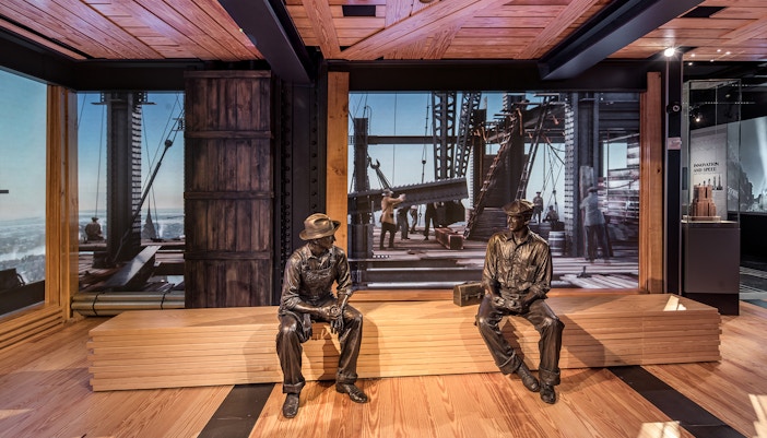 Empire State Building Exhibits - Construction Exhibit