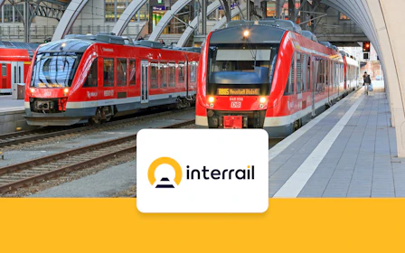 Interrail German Continuous Pass with 2nd Class Seats