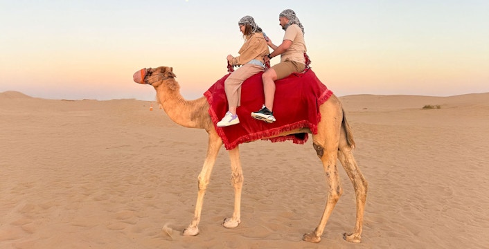 Kamelreiten in Dubai