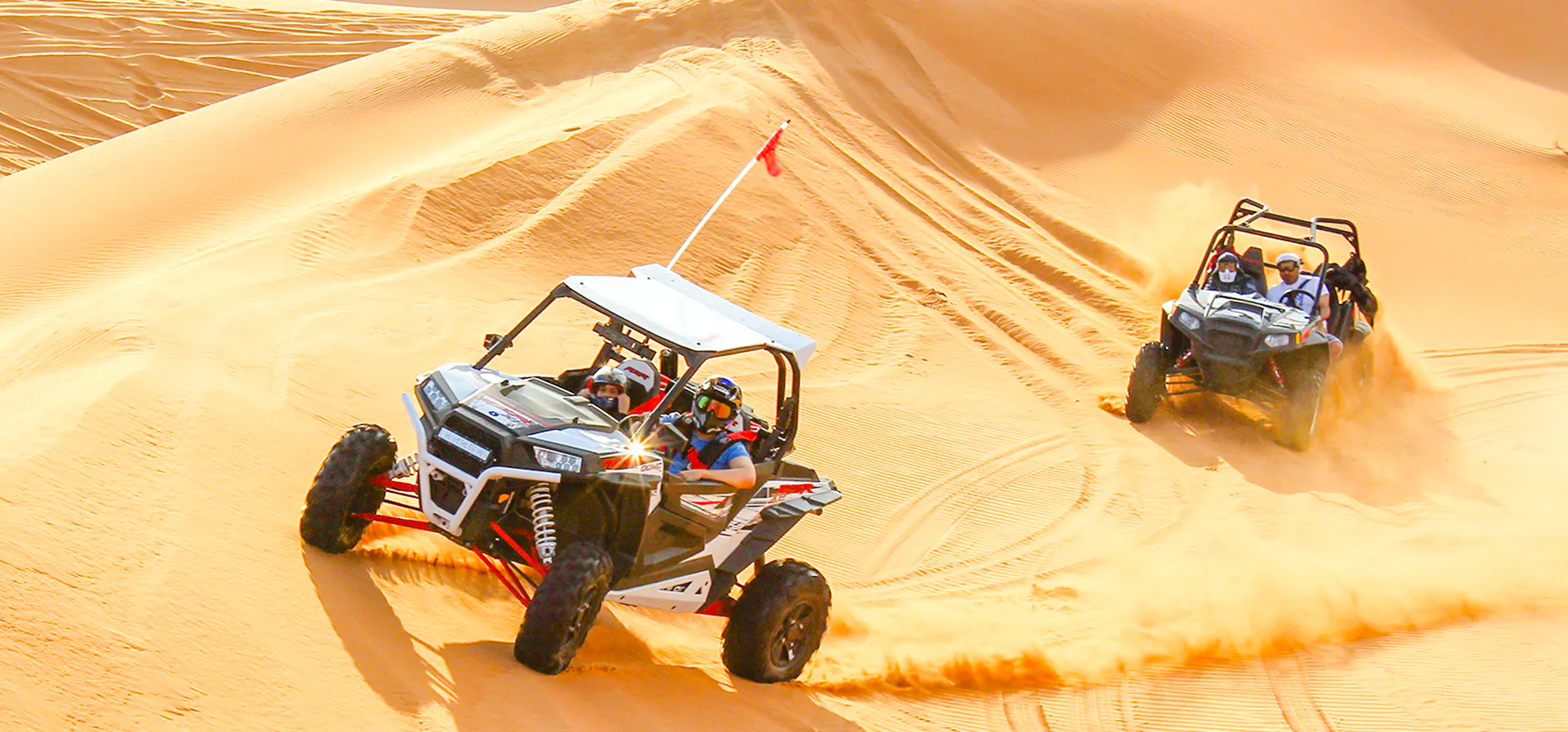 self-drive buggy or quad bike adventure with premium desert dinner in dubai-1