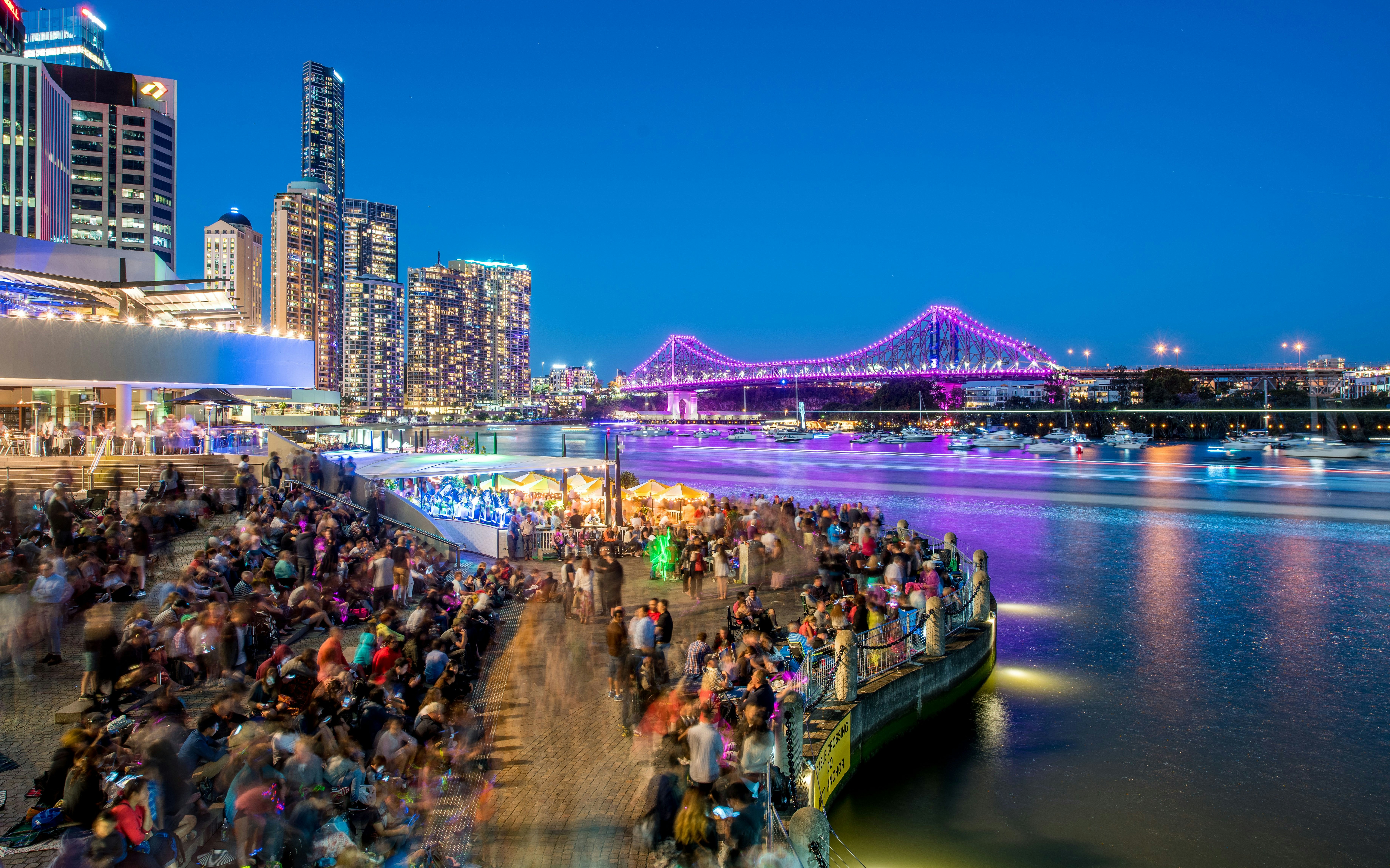 Fireworks Brisbane Riverfire Celebrations