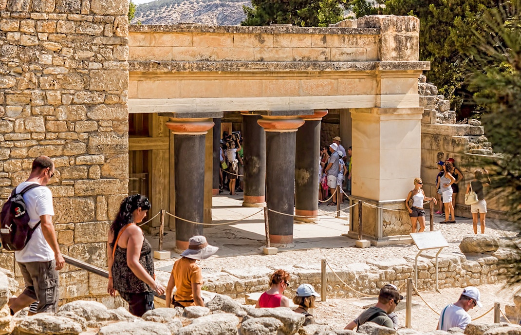 History of Knossos Palace